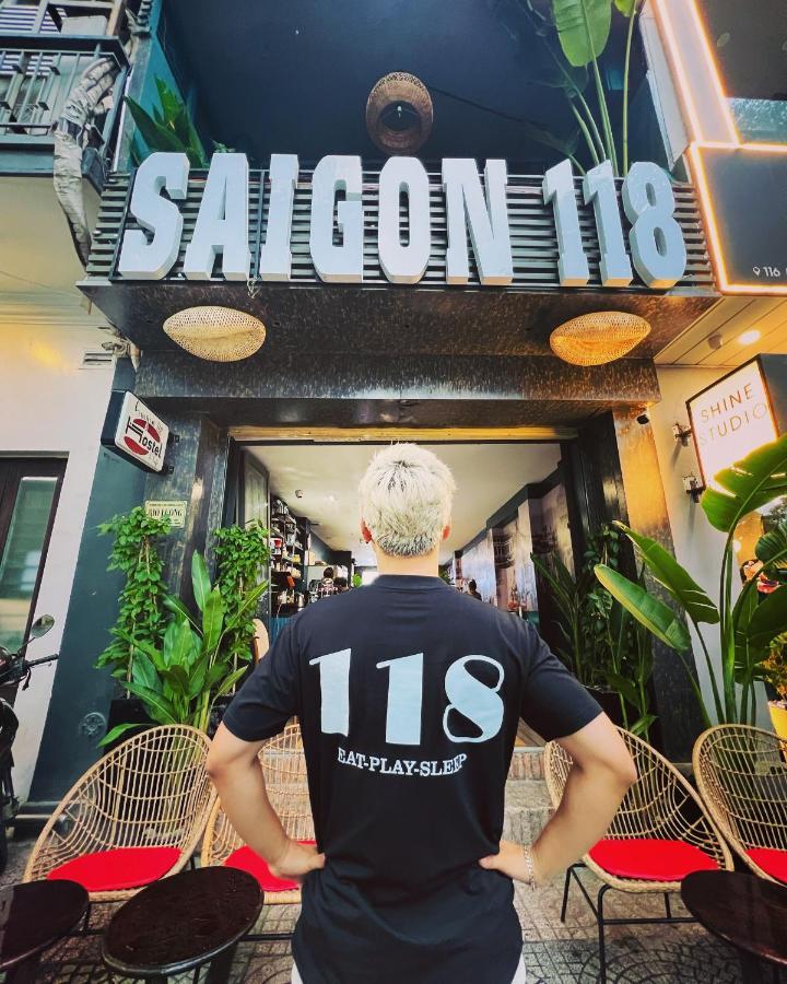 Saigon 118 Hostel And Cafe Ho Chi Minh City Bagian luar foto