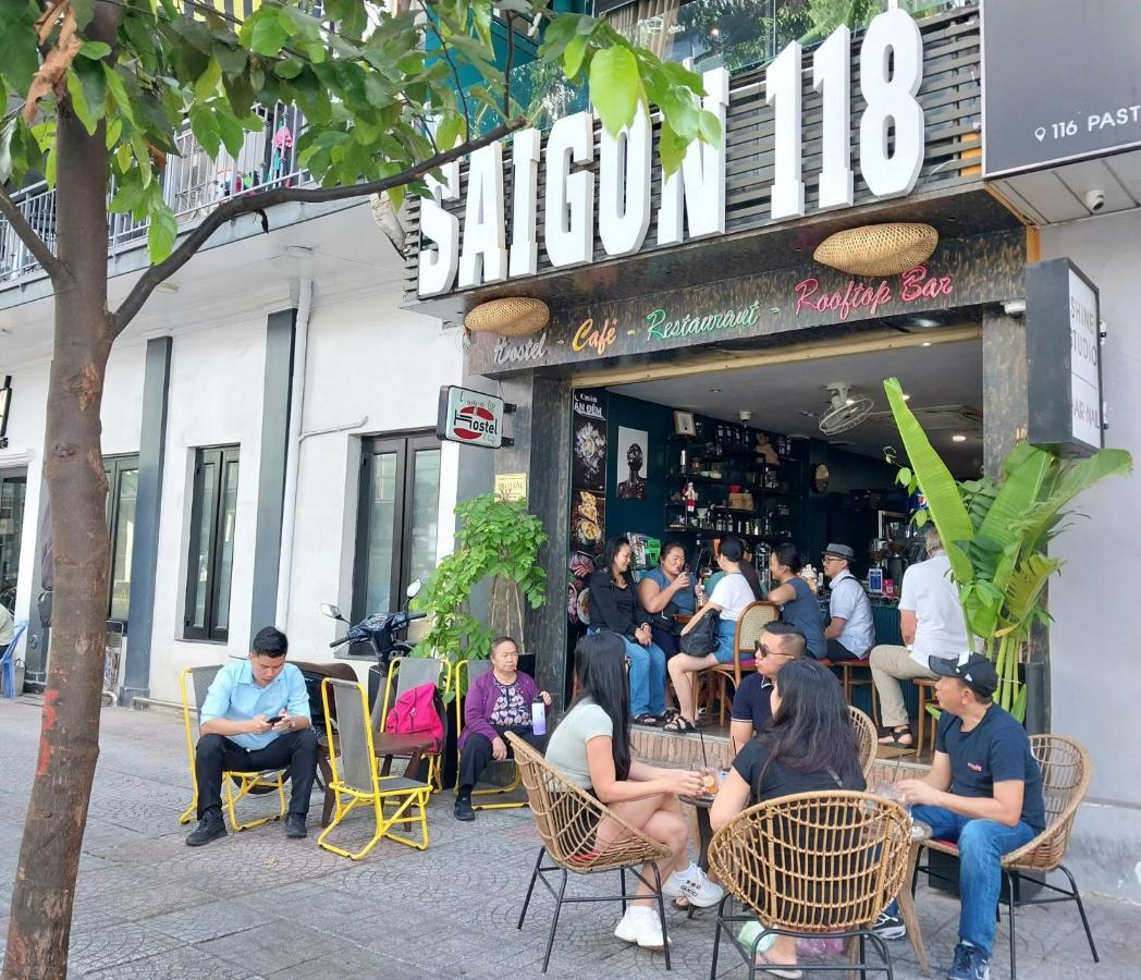 Saigon 118 Hostel And Cafe Ho Chi Minh City Bagian luar foto