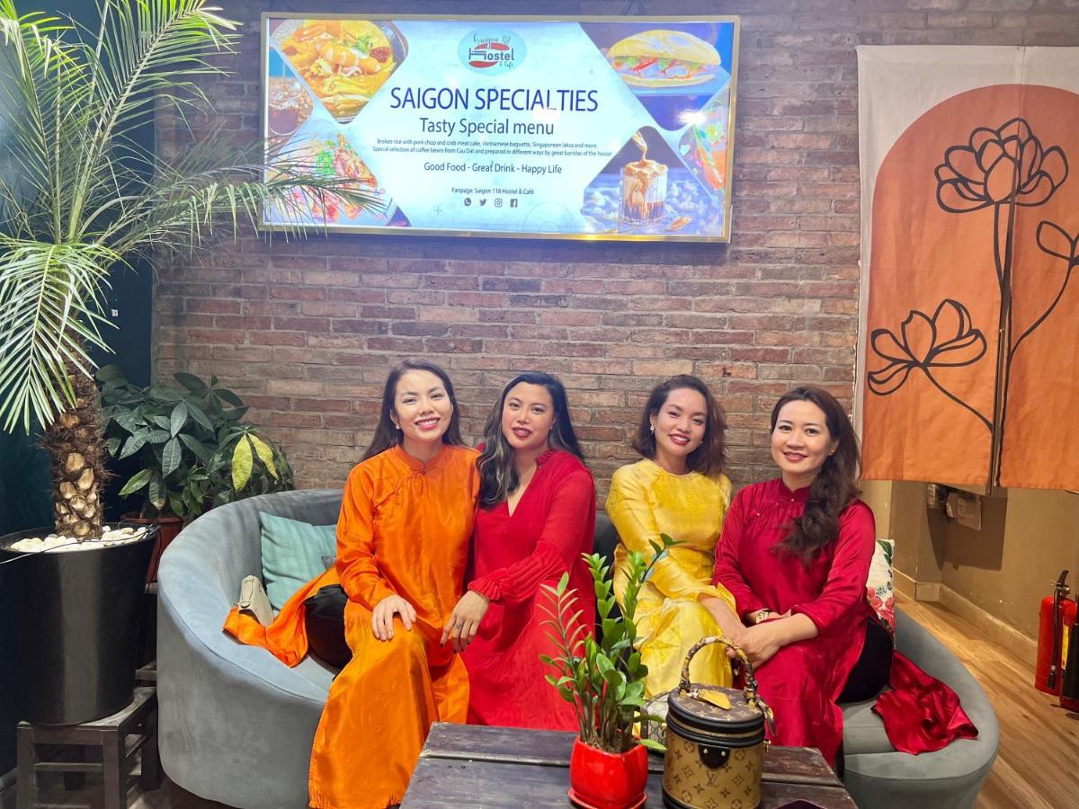 Saigon 118 Hostel And Cafe Ho Chi Minh City Bagian luar foto